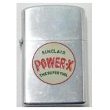 Vintage Sinclair Power X Super Fuel Lighter