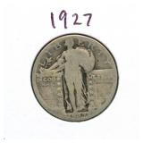 1927 Standing Liberty Silver Quarter