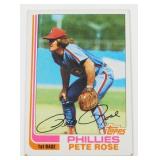 Vintage 1982 Topps Pete Rose Baseball Card.