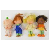 Lot of 4 Vintage Strawberry Shortcake Dolls