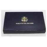 1994 World Cup USA 3-Coin Proof Set - $5 Gold