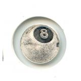 One Gram ï¿½8 Ballï¿½ .999 Fine Silver Bar