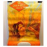 * 1975 Grain Belt Beer Poster - 17"x24"