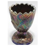 Rare Stork and Rushes Blue Carnival Toothpick