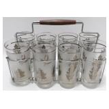 ** MCM 8 Glass Set - Original Carrier, Perfect