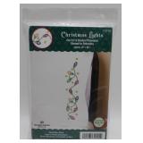 Factory Sealed ï¿½Christmas Lightsï¿½ Pillowcase Pair