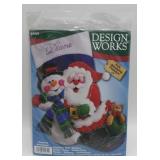 Factory Sealed New Old Stock ï¿½Santa & Snowmanï¿½