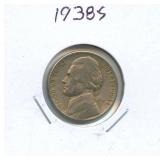 1938-S Jefferson Nickel