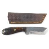 New Tanto Blade Knife with Leather Sheath