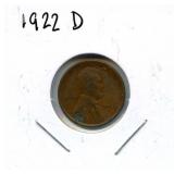 1922-D Lincoln Wheat Cent