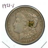 1921-S Morgan Silver Dollar