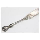 Large Fancy All Sterling Marked Table Knife -