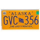 Alaska License Plate