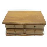 Jewelry Box with Costume Pairs of Earrings &