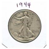 1944 Walking Liberty Silver Half Dollar