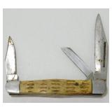 Vintage Bone Handle Pocket Knife