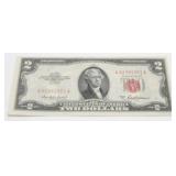 1953-A U.S. $2 Red Seal Legal Tender Note