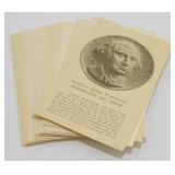 Complete Set of Presidential Art Medal Booklets -