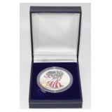 Colorized 1999 U.S. Silver Eagle ASE - 1 oz .999