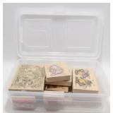 Adorable Animal Themed Rubber Stamps in Sterilite