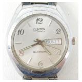 Vintage Menï¿½s Clinton 17j Automatic Menï¿½s Watch -
