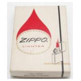 Vintage Zippo Box w/ Guarantee Brochure for No.