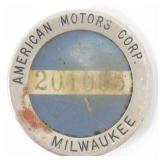 Vintage American Motors (Milwaukee) Employee ID