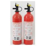 * 2 Fire Extinguishers