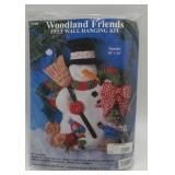 New Old Stock ï¿½Woodland Friendsï¿½ Felt Wall