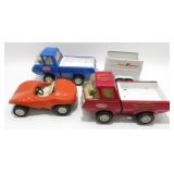 * Mini Tonka Blue Pickup w/ Horse Trailer ï¿½ Red
