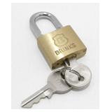 Brinks Padlock w/ Keys
