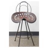 ** Metal Tractor Seat Stool