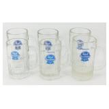 * 6 Pabst Blue Ribbon Mugs