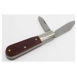 Vintage Colonial USA Barlow 2-Blade Pocket Knife