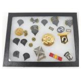 Display of U.S. Military Pins