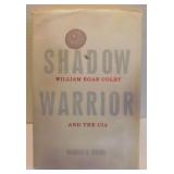 Shadow Warrior CIA Hardcover Book