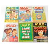 (6) Vintage "MAD" Books