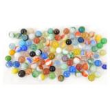 Large Group of Vintage Glass Marbles