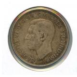 1943 Australian Silver Florin - .925 Silver
