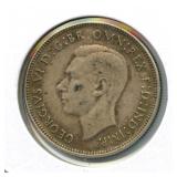 1943 Australian Silver Florin - .925 Silver