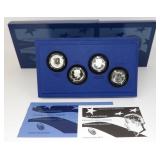 2014 Kennedy 50th Anniversary 4-Coin Silver