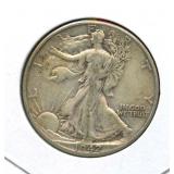 1942 Walking Liberty Silver Half Dollar