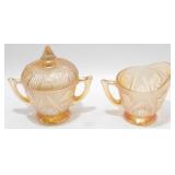 * Iris & Herringbone Carnival Sugar & Creamer -