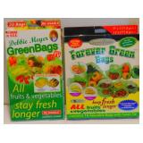 New Green Food Storage Bags