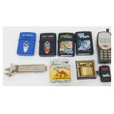 Lot of 9 Vintage to Now Lighters