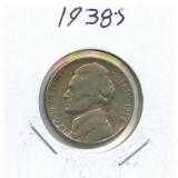 1938-S Jefferson Nickel