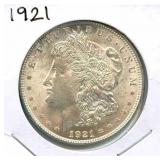 1921 Morgan Silver Dollar