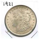 1921 Morgan Silver Dollar