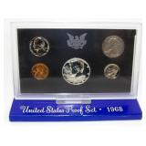 1968 United States Proof Set with Silver Half