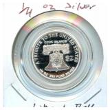 1/4 oz Silver Liberty Bell